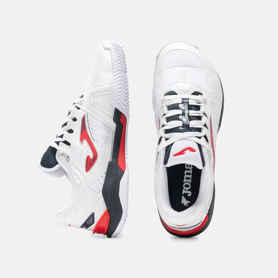 Joma Barefoot Slam Foot Shape Clay Hombre Padel - Blanco