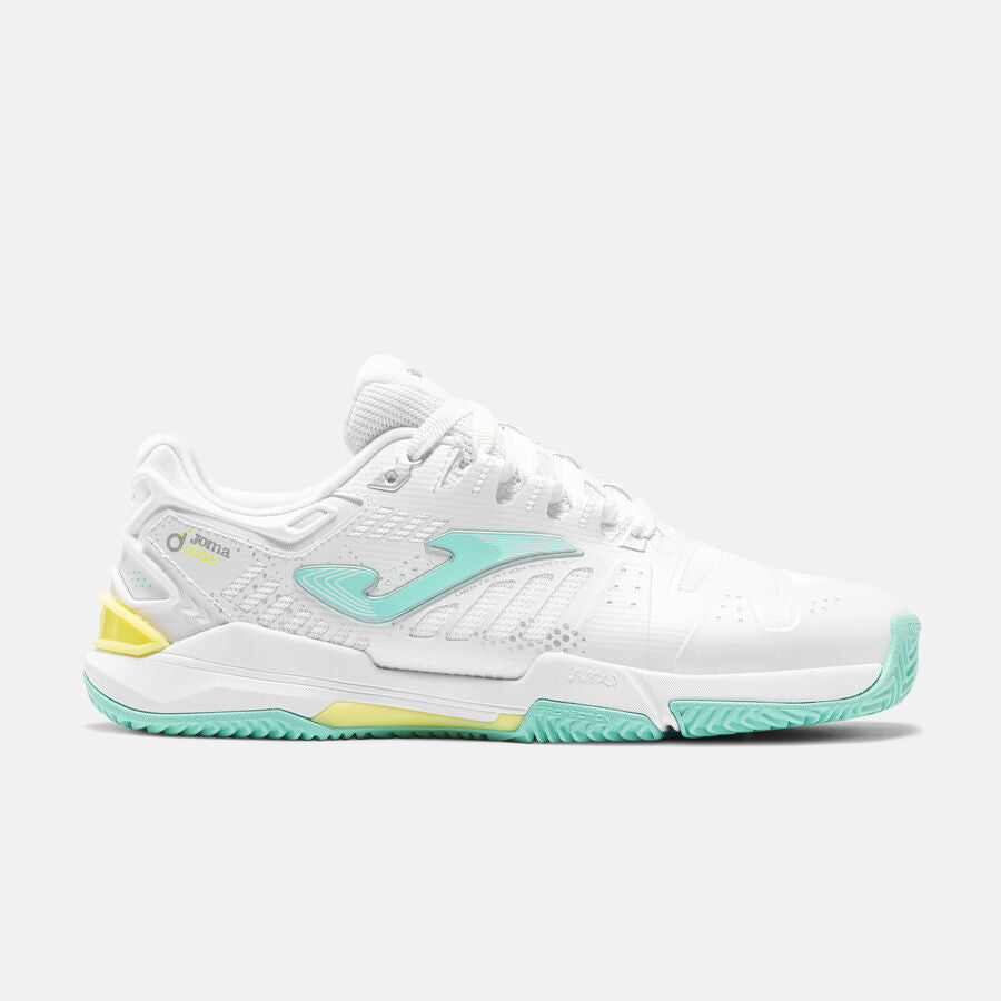 Joma Barefoot Slam Foot Shape Clay Mujer Padel - Blanco