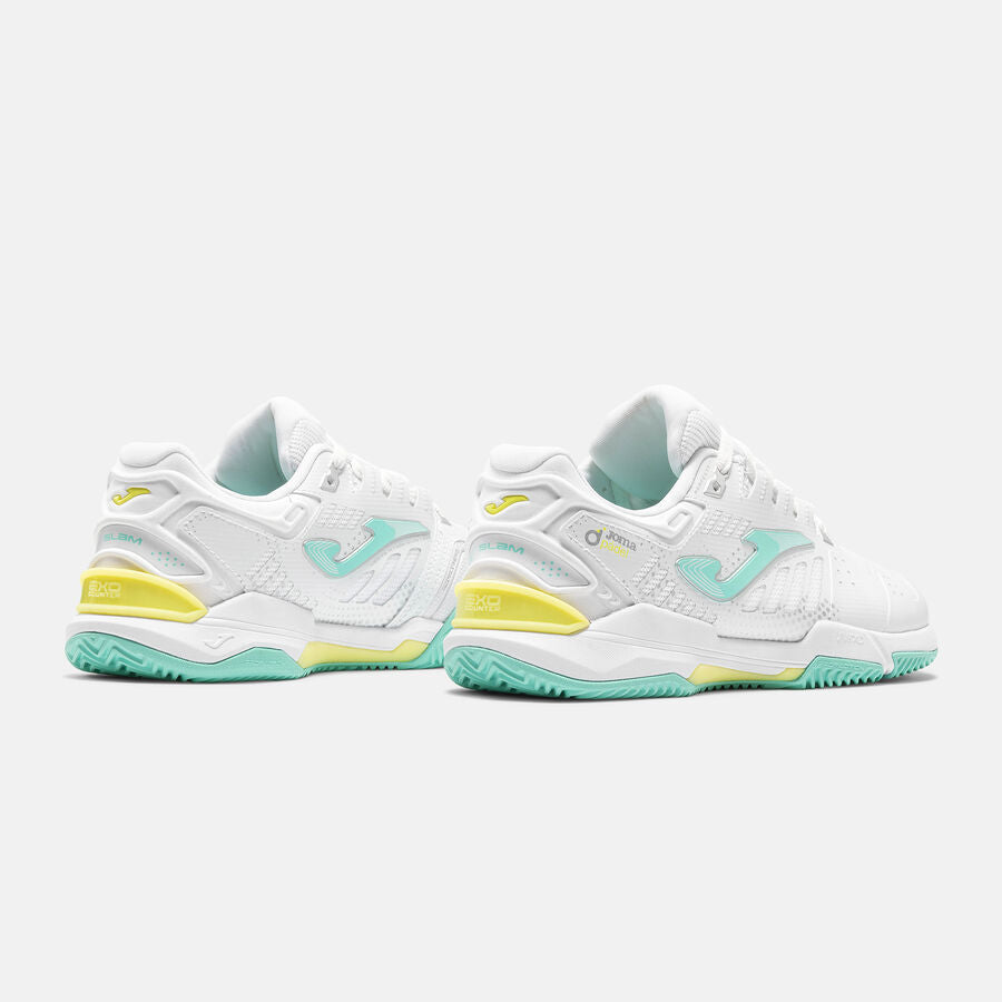 Joma Barefoot Slam Foot Shape Clay Mujer Padel - Blanco