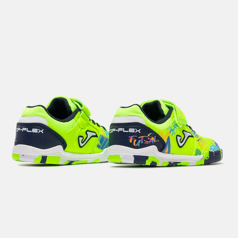 Joma Barefoot Top Flex Junior Futbol Sala - Flúor Indoor (velcro)