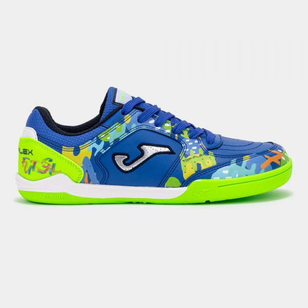 Joma Barefoot Top Flex Junior Futbol Sala - Royal (Cordones)