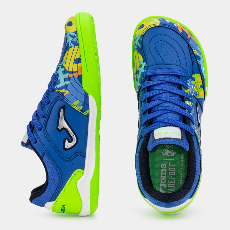 Joma Barefoot Top Flex Junior Futbol Sala - Royal (Cordones)