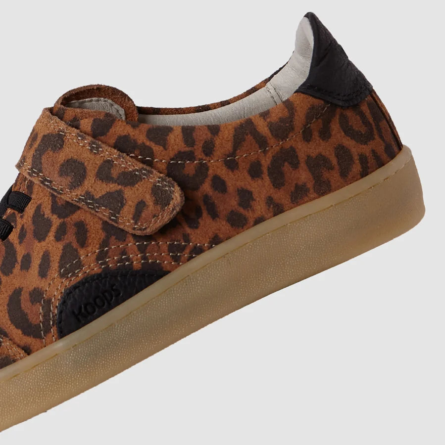 Koops Kai Kids Barefoot Sneaker - Leopard