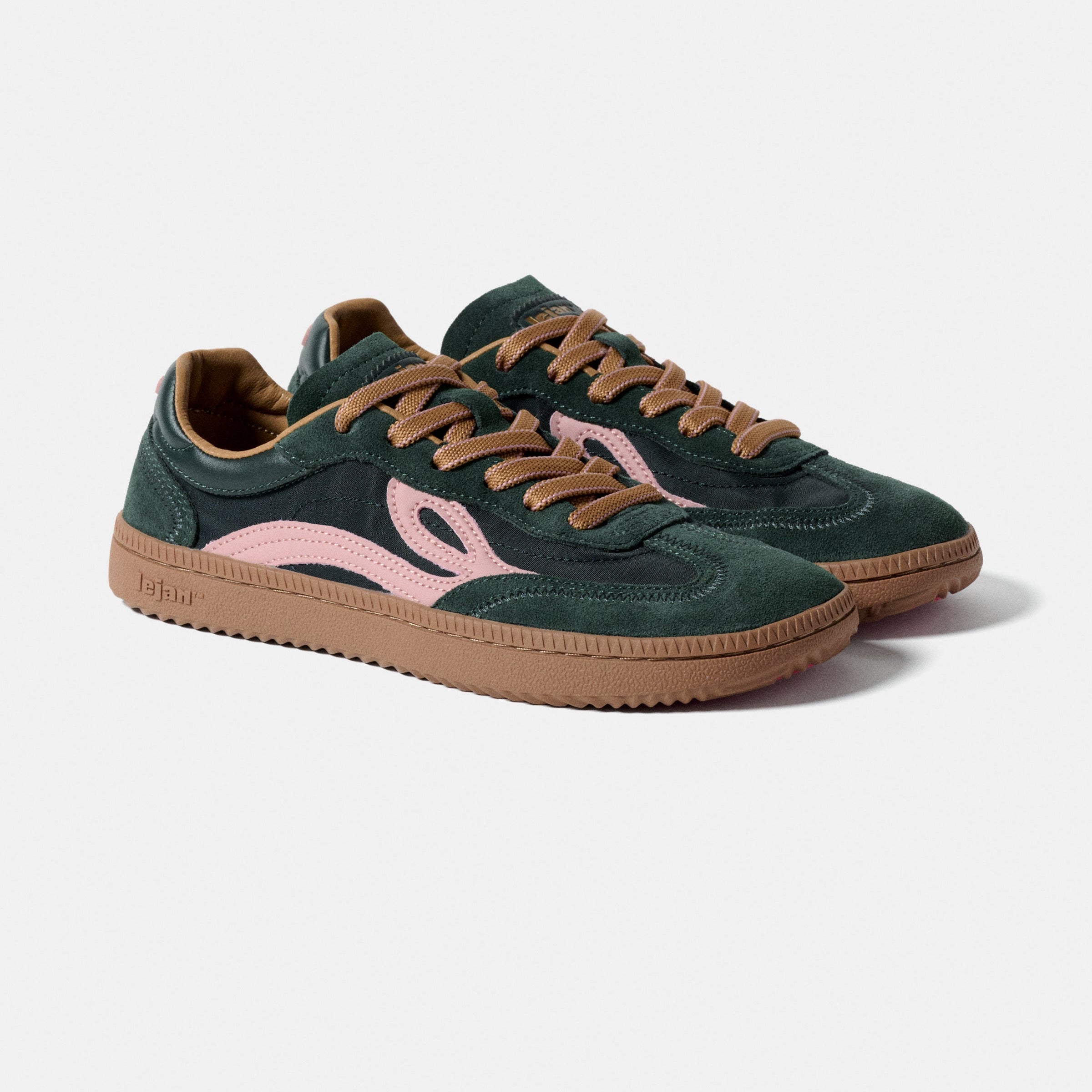 Lejan One Adulto - Dark Green-Pink