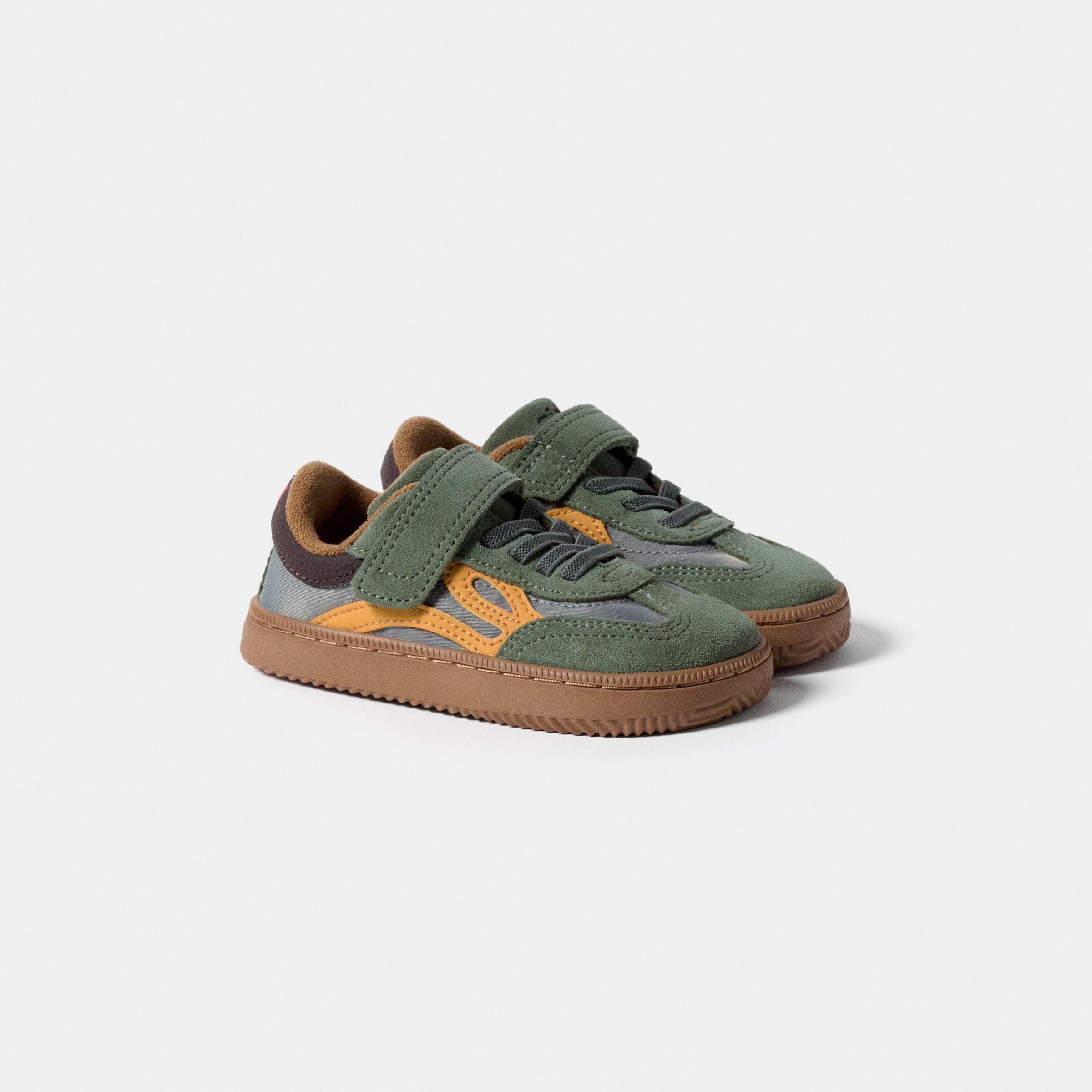 Lejan One Kids Nylon - Mineral Gray-Mustard