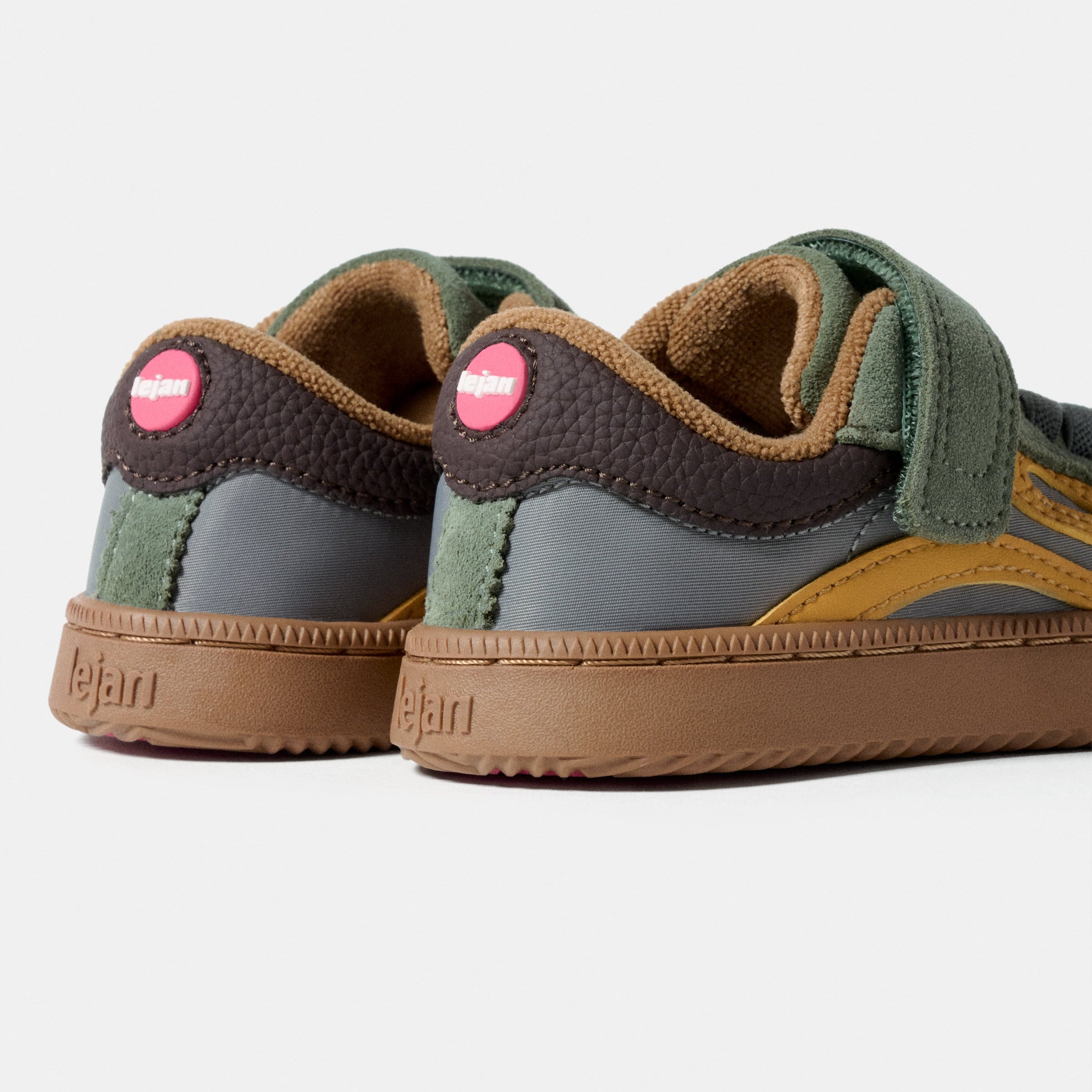 Lejan One Kids Nylon - Mineral Gray-Mustard