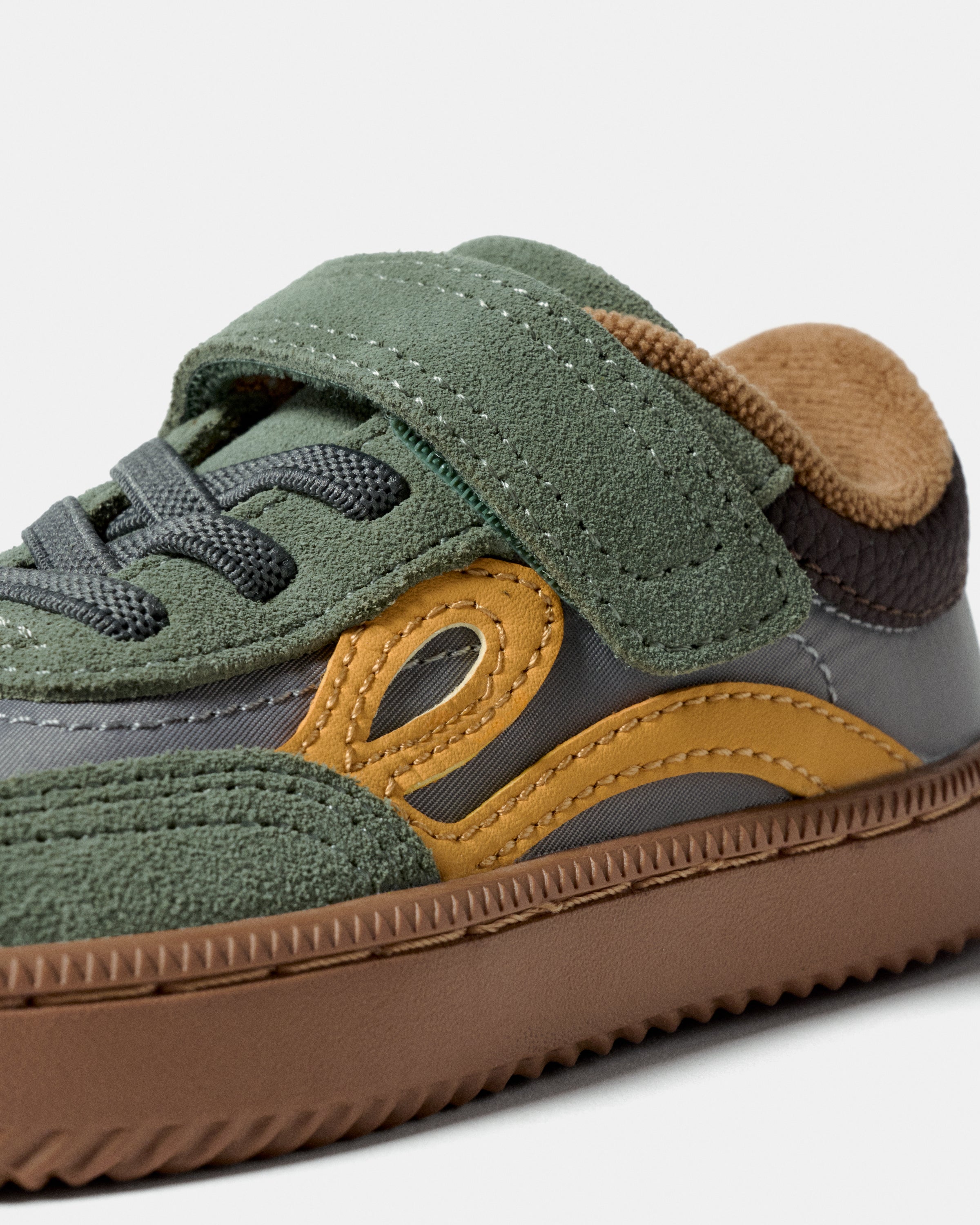 Lejan One Kids Nylon - Mineral Gray-Mustard