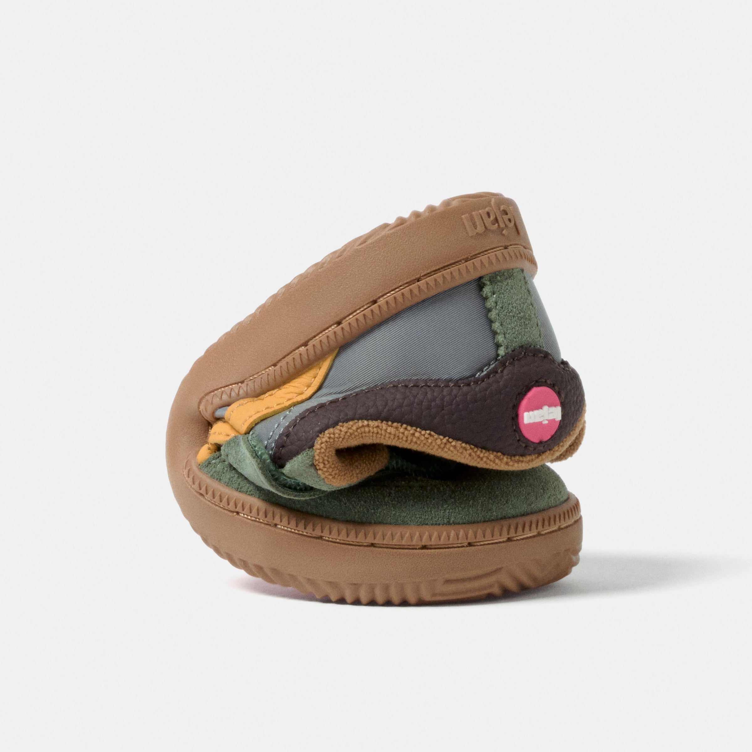 Lejan One Kids Nylon - Mineral Gray-Mustard