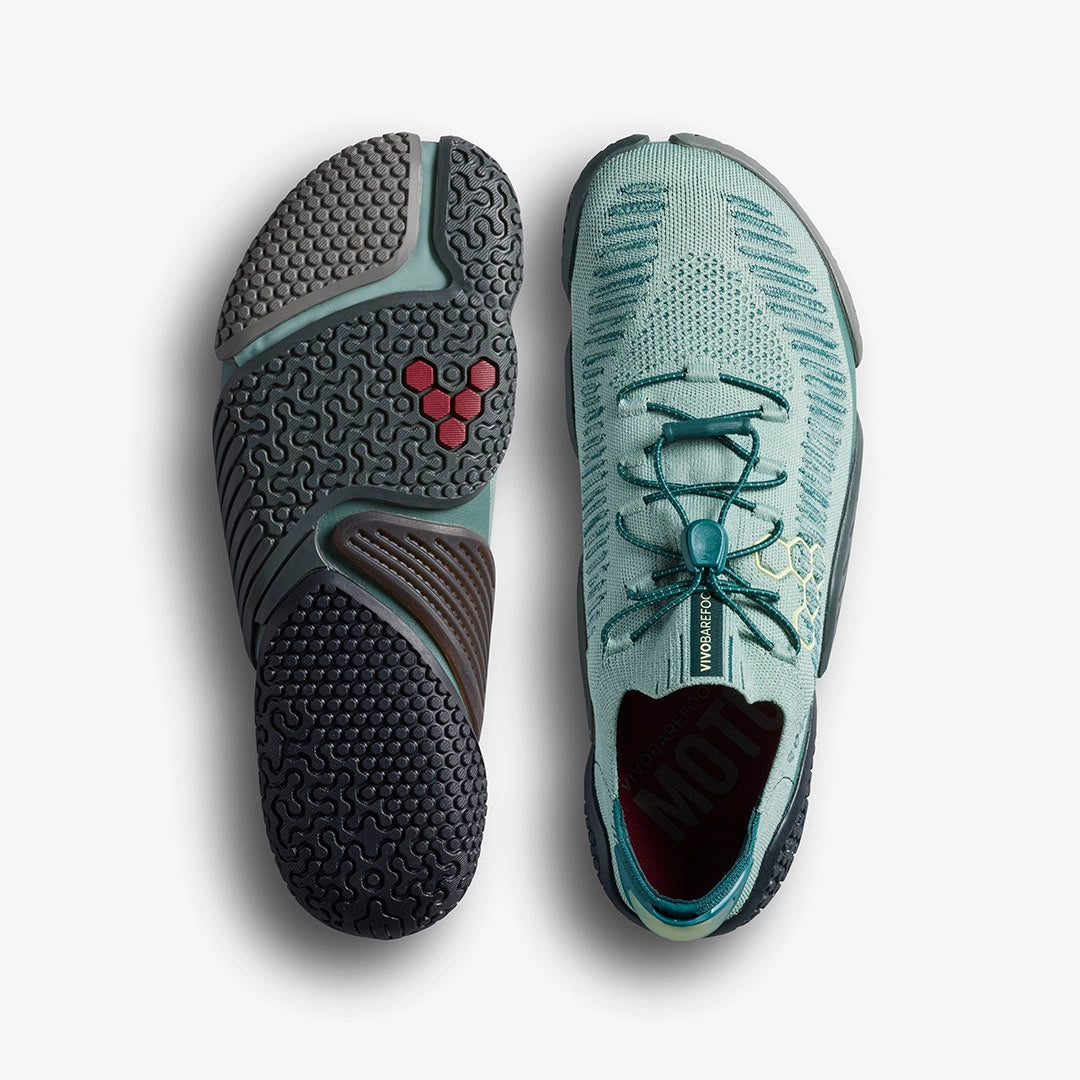 Vivobarefoot Motus Flex Hombre - Glacial- Green