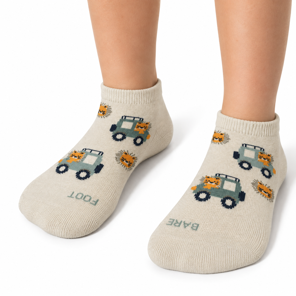 Condor Calcetines Barefoot Cortos - Safari