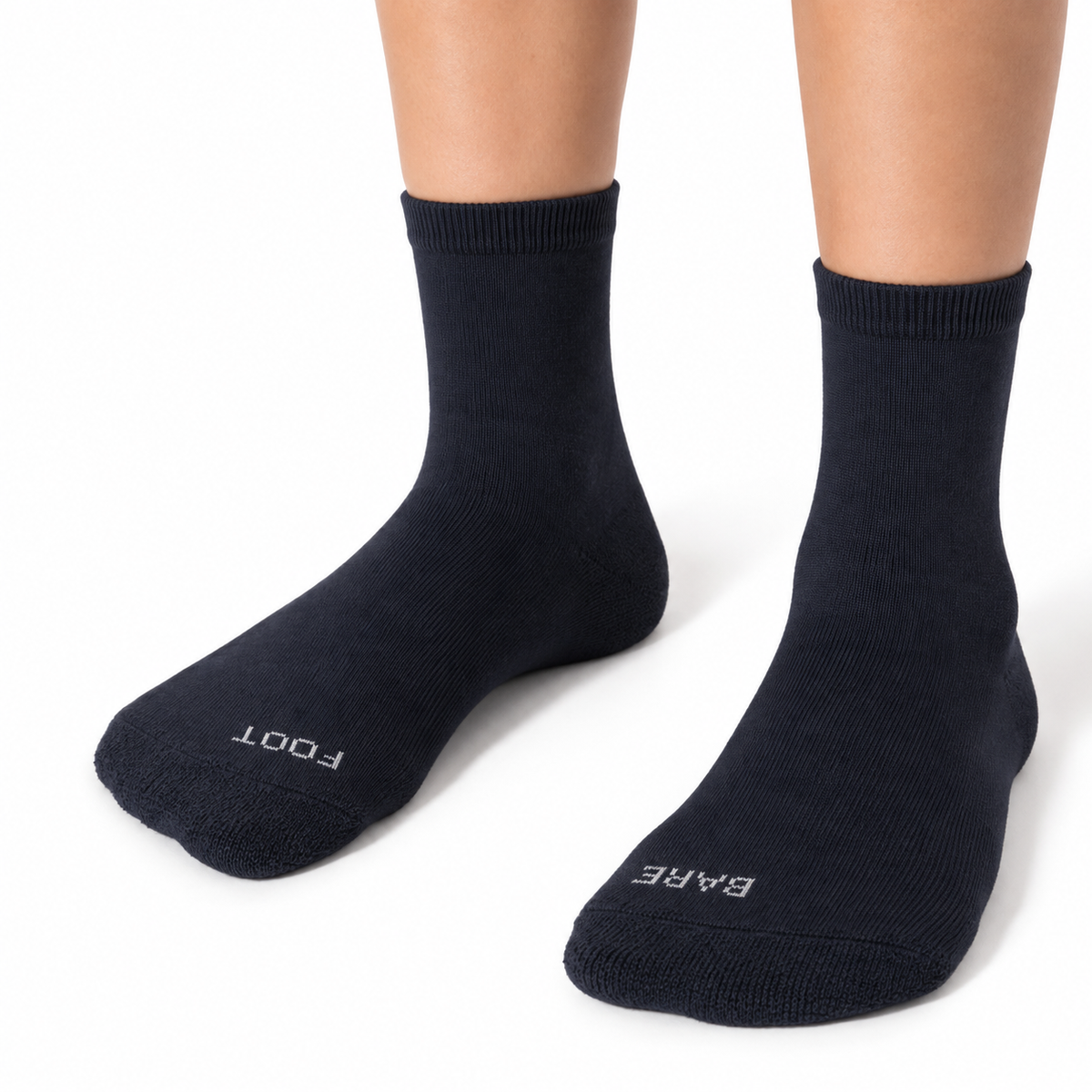Condor Calcetines Barefoot Altos Con Rizo - Marino