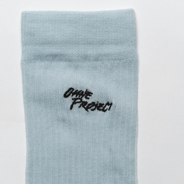 Ohne Project Calcetines Classic - Azul Claro - Negro