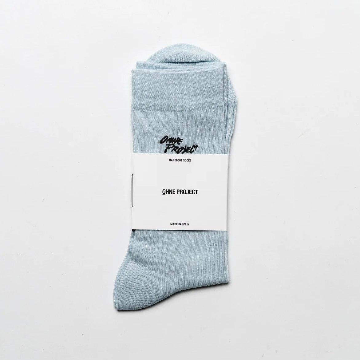 Ohne Project Calcetines Classic - Azul Claro - Negro