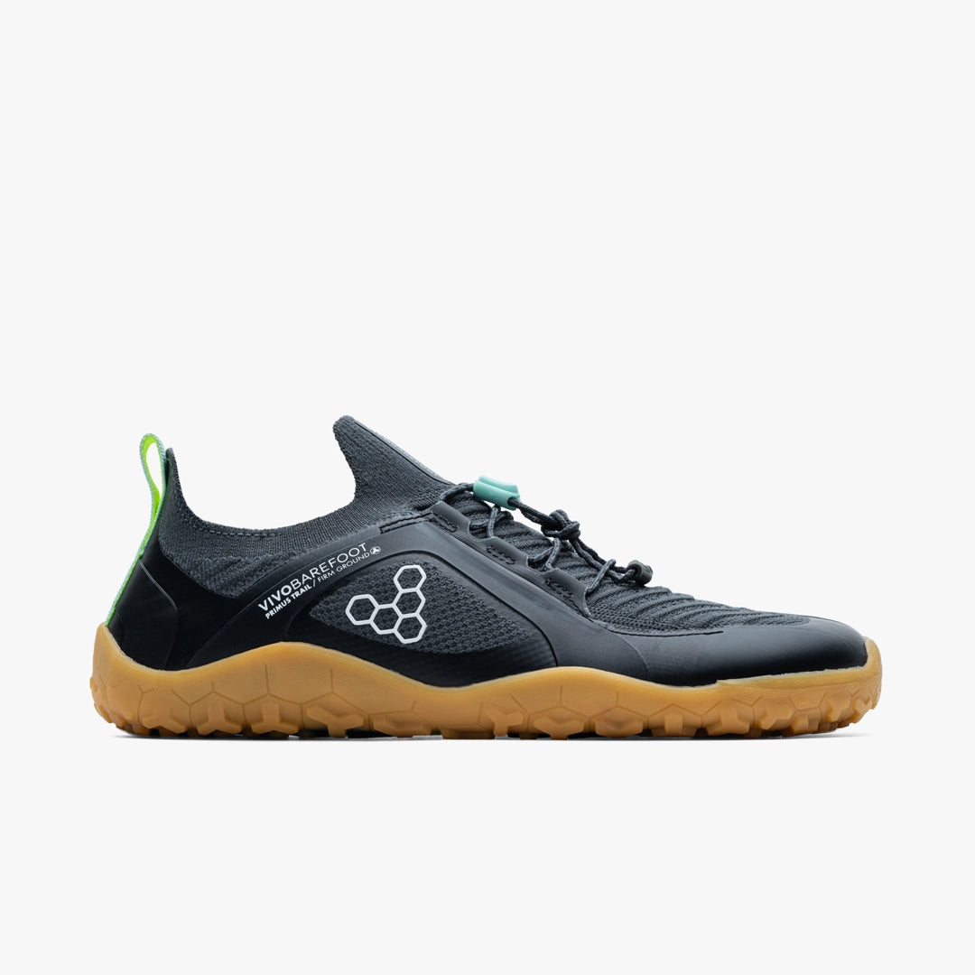 Vivobarefoot Primus Trail Knit FG Hombre - Graphite-Gum