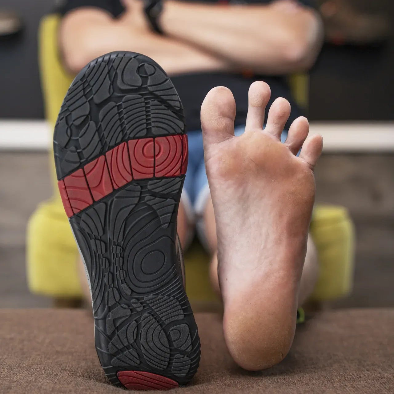 Baak Phoenix S3S Calzado de Seguridad Barefoot - Negro-Gris