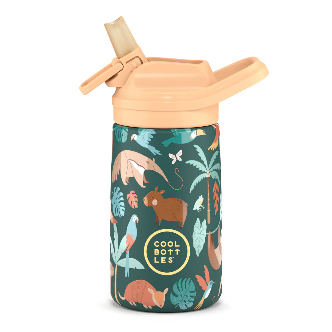 Cool Bottles Botella Kiddie - Rainforest Refuge 350 ml