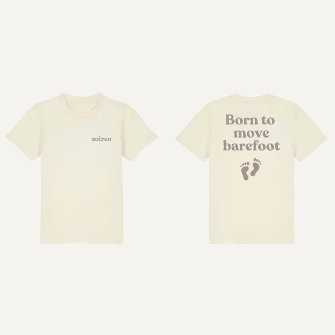 Camiseta Zoireo - Born To Move Barefoot