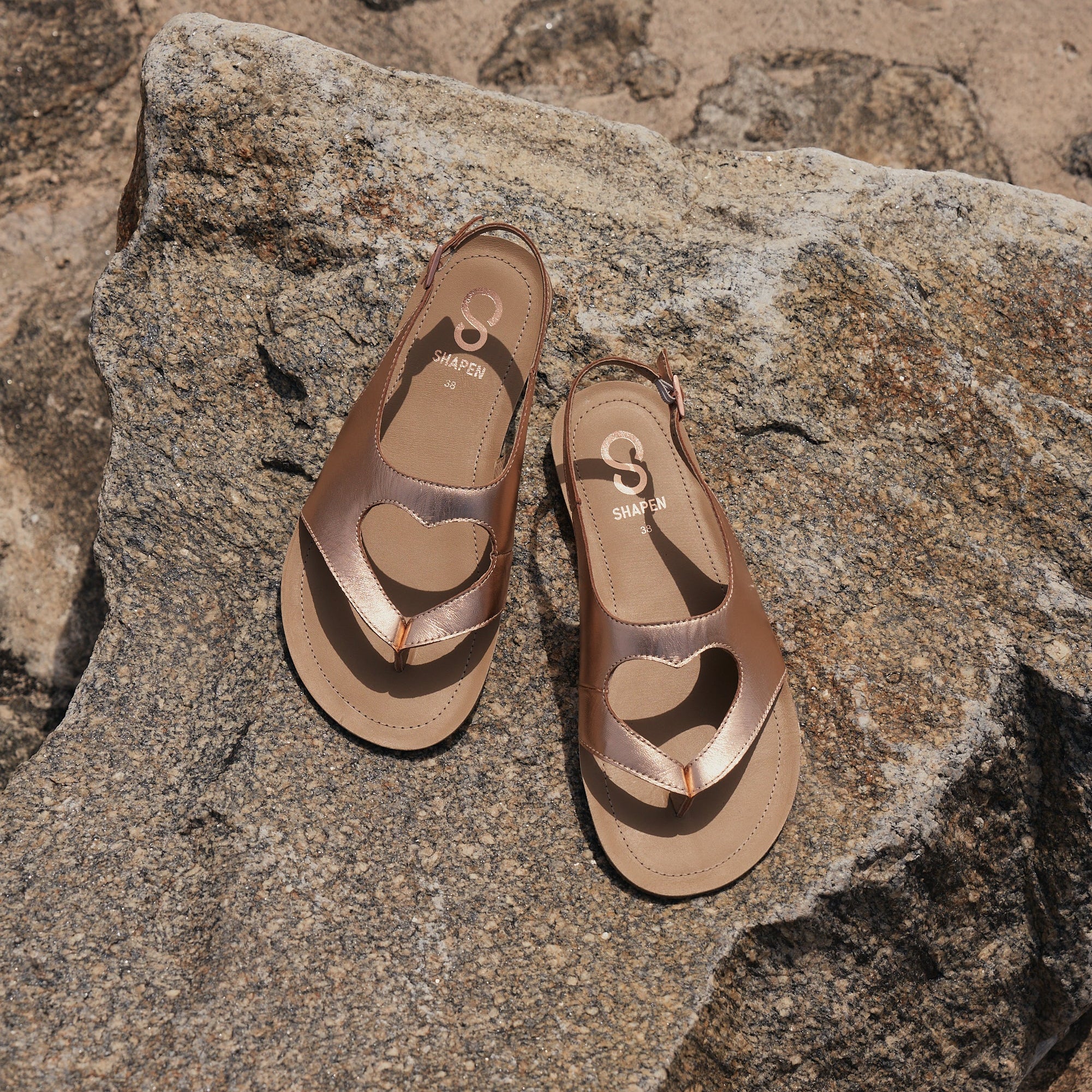 Shapen Mai 2.0 Sandalia -  Rose Gold