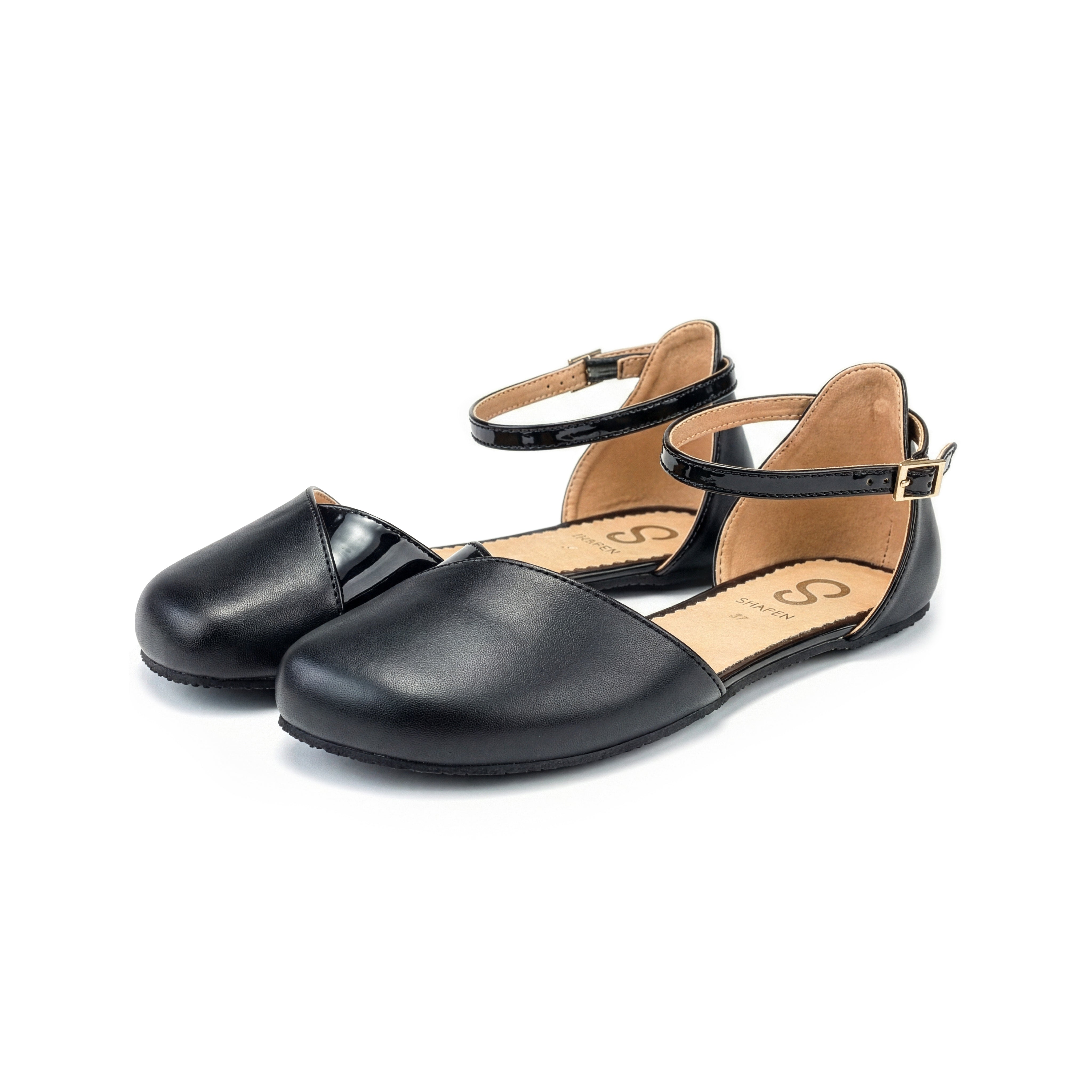Shapen Poppy Sandalia - Black
