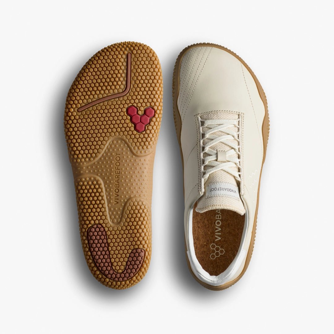 VivoBarefoot Motus Studio Sneaker Leather  Mujer - Sand