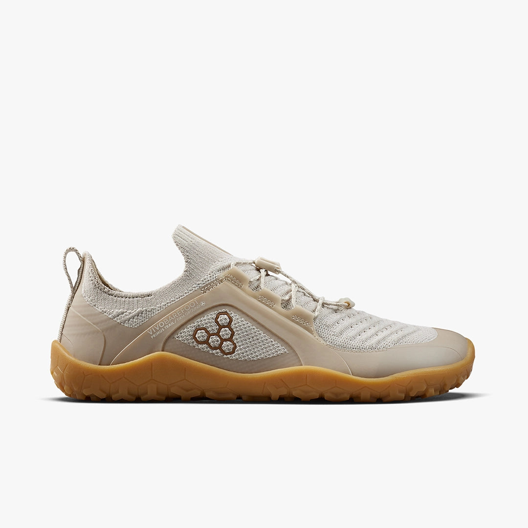 VivoBarefoot Primus Trail Knit FG Mujer - Peyote