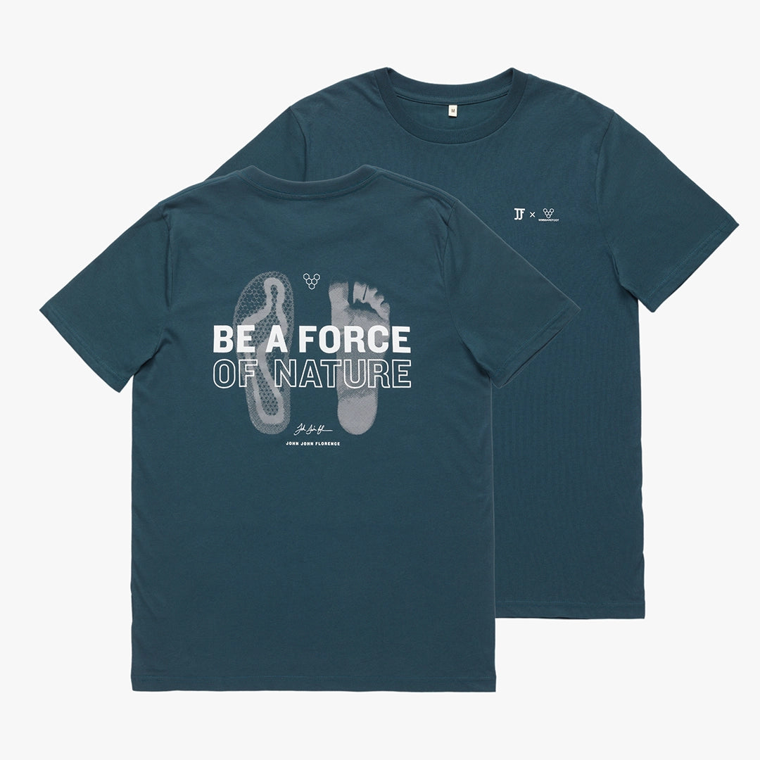 Vivobarefoot Camiseta Force of Nature Unisex - Midnight