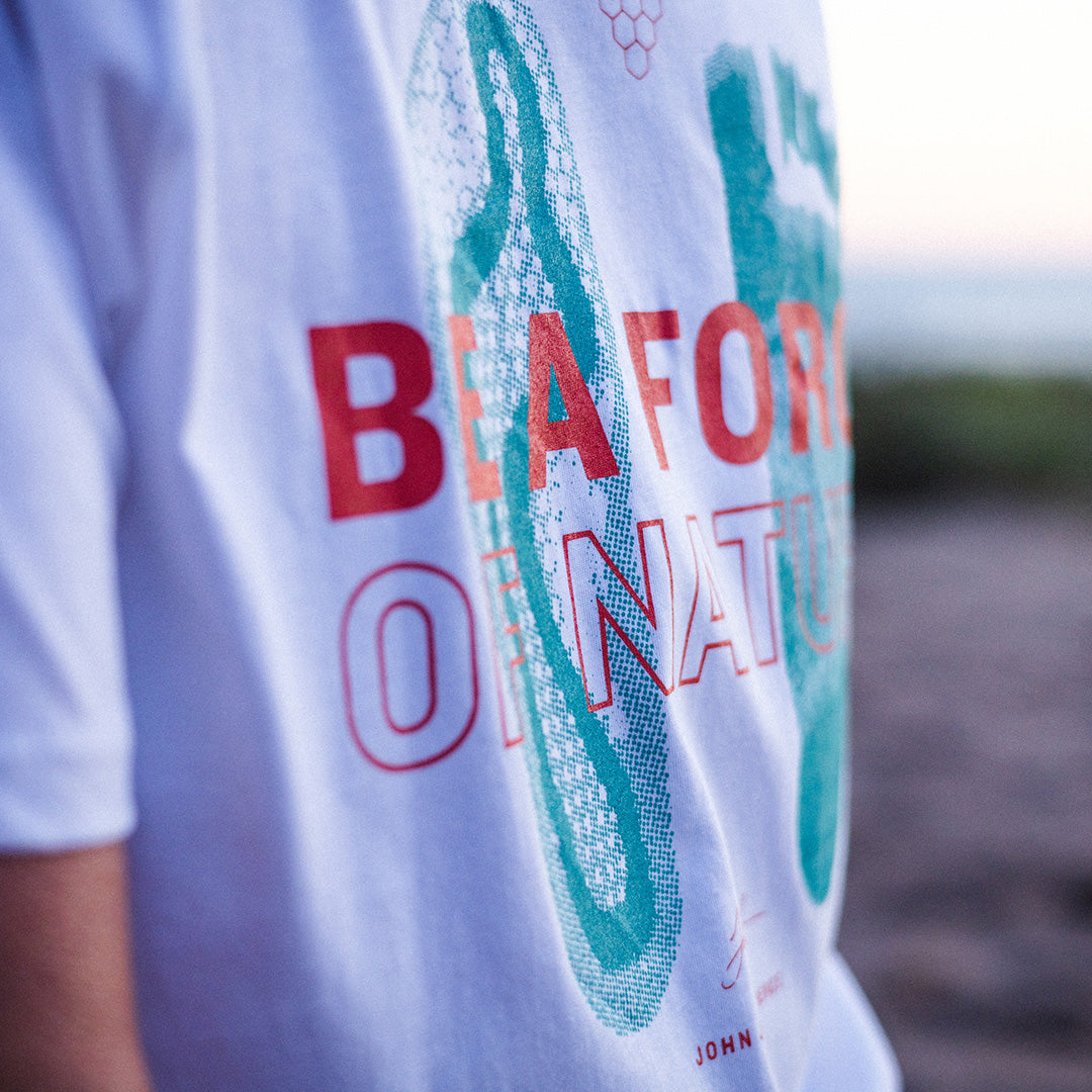 Vivobarefoot Camiseta Force of Nature Unisex - White