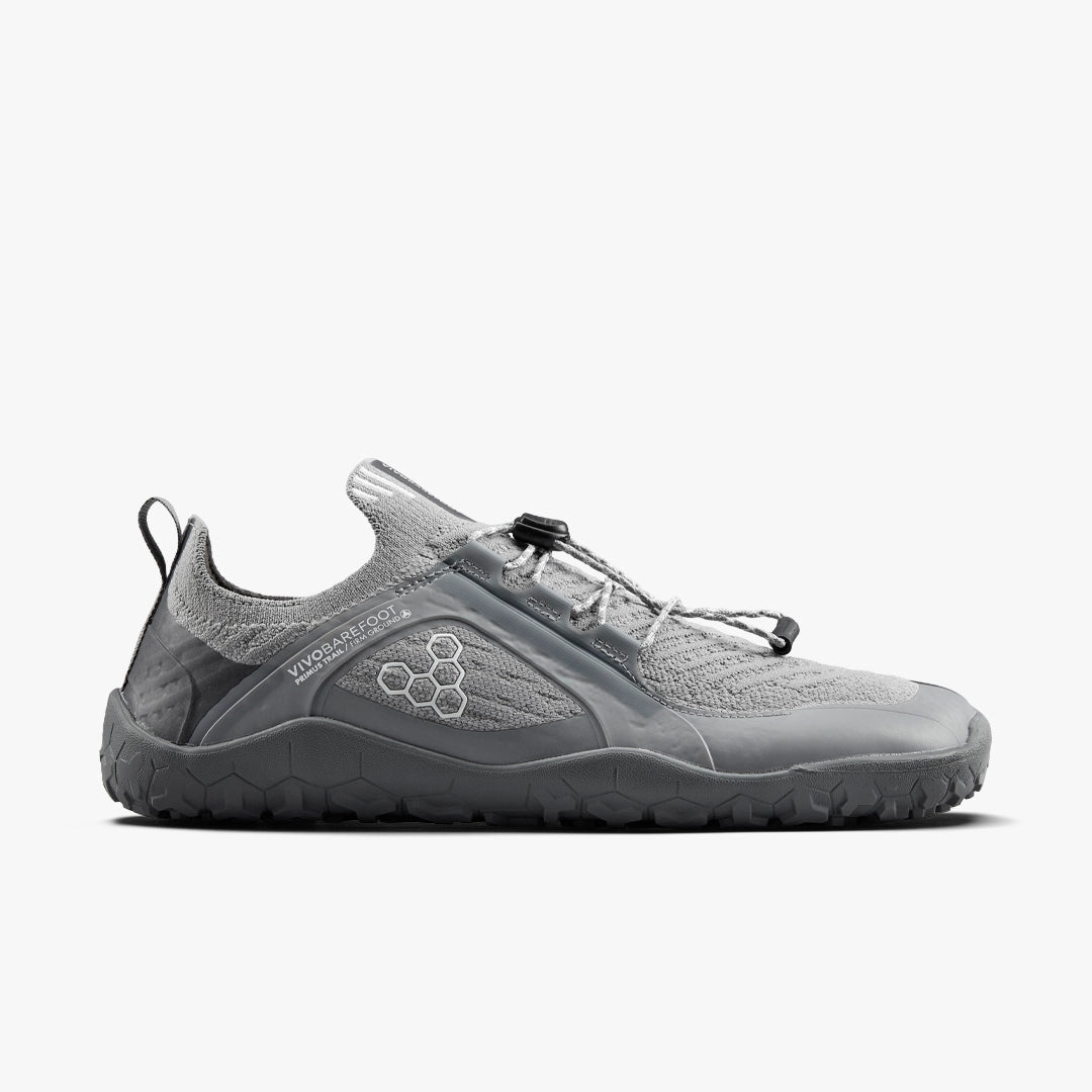 Vivobarefoot Primus Trail Knit FG Hombre - Ultimate Grey