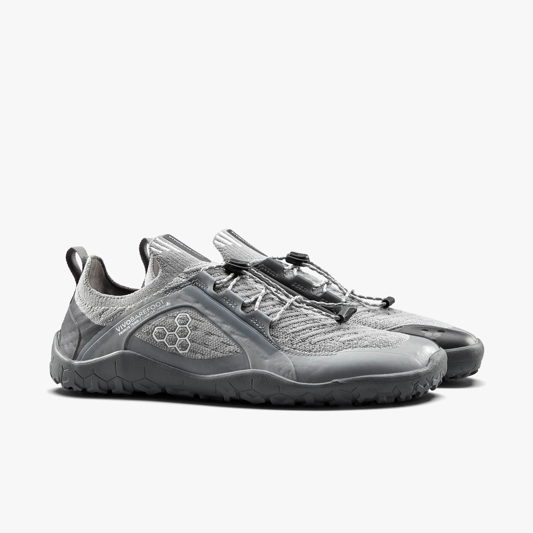 Vivobarefoot Primus Trail Knit FG Hombre - Ultimate Grey