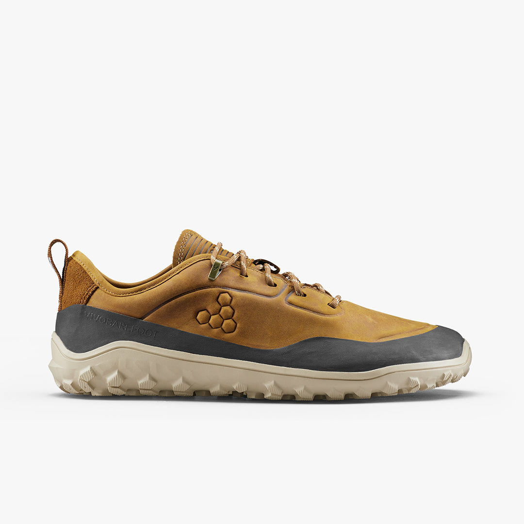 Vivobarefoot Tracker Leather Low II Hombre - Acorn