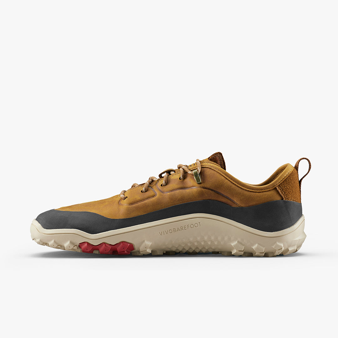 Vivobarefoot Tracker Leather Low II Hombre - Acorn