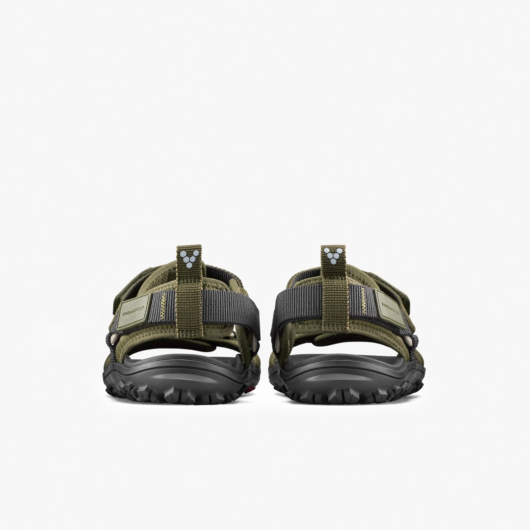 Vivobarefoot Tracker Ora Sandal Hombre - Dark Olive