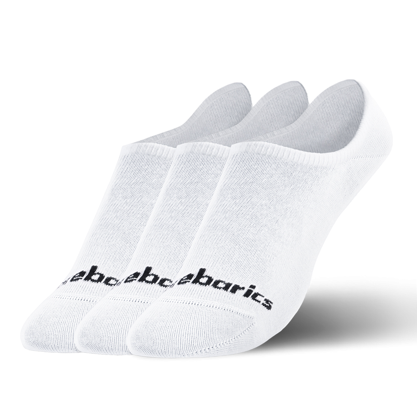 Barebarics Calcetines No-Show 3 Pack - Blanco