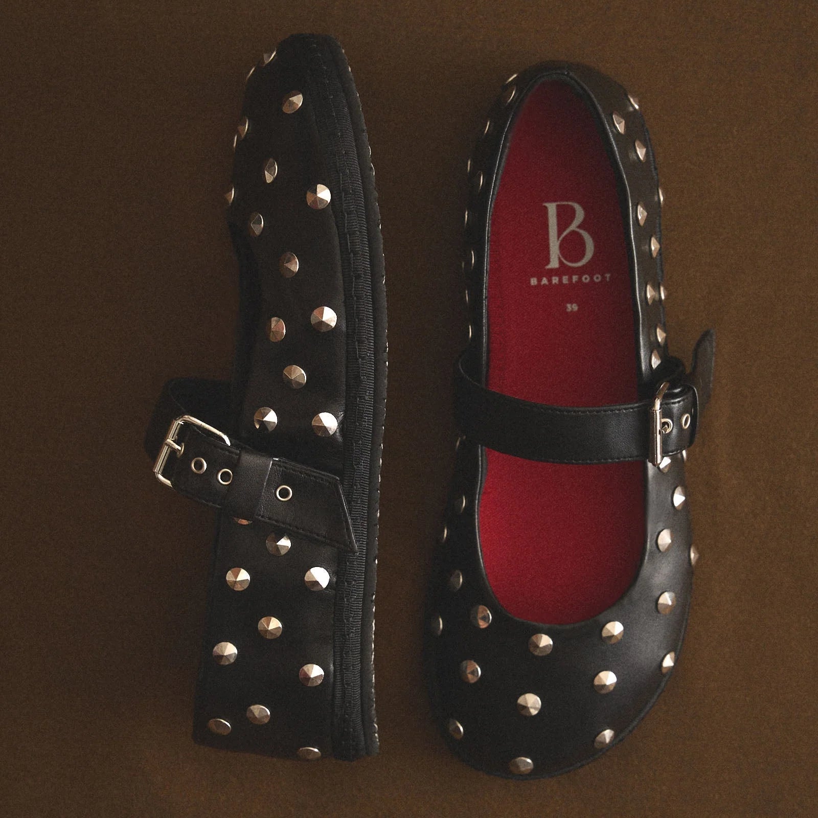 Barevene Cattiva Mary Belt Ferro - Vegan Black Leather