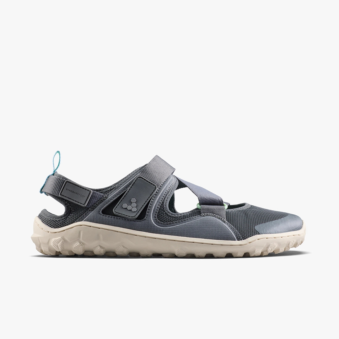 Vivobarefoot Tracker Sandal Mujer - Dark-Shadow