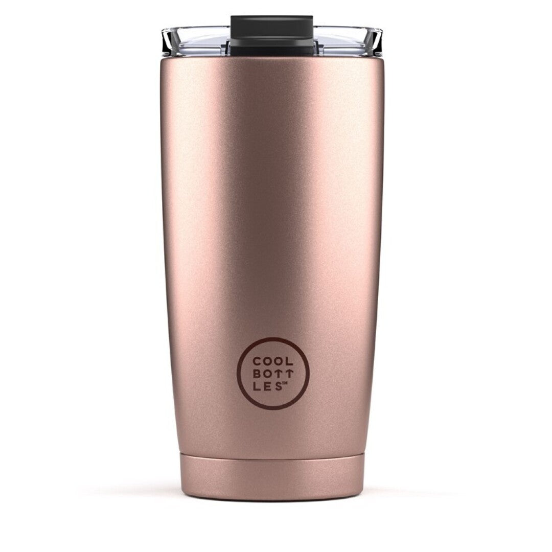 Cool Bottles Vaso Tumbler - Metallic Rose 550 ml