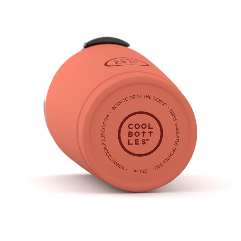 Cool Bottles Vaso Tumbler - Pastel Coral 330 ml