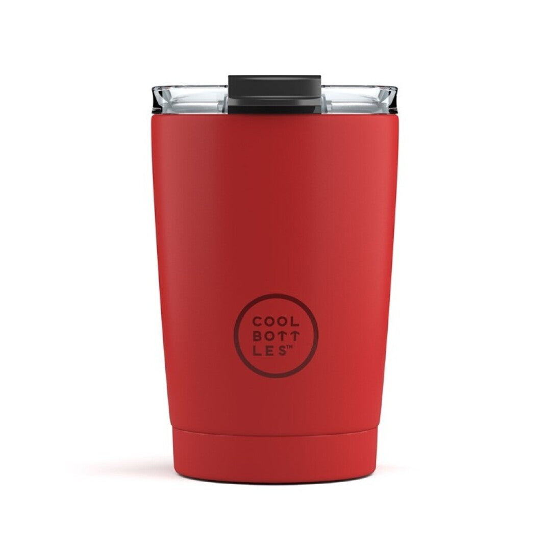 Cool Bottles Vaso Tumbler - Vivid Red 330 ml